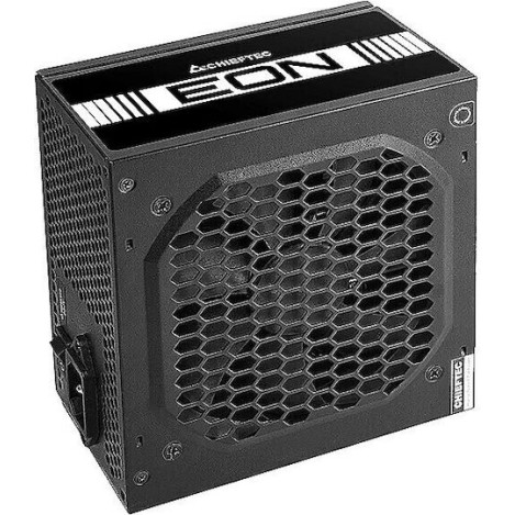 Chieftec EON 500W Μαύρο Τροφοδοτικό Υπολογιστή Full Wired 80 Plus Standard