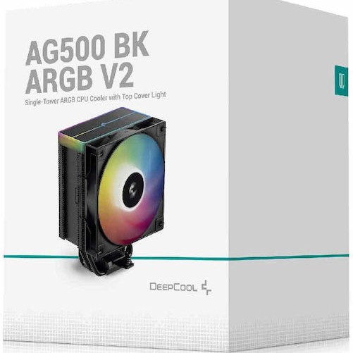 Deepcool AG500 BK Ψύκτρα Επεξεργαστή με RGB Φωτισμό