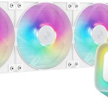 Deepcool LE360 WH (v2) Υδρόψυξη Επεξεργαστή Τριπλού Ανεμιστήρα 120mm για Socket 1700/1200/115x με Λευκό Φωτισμό Λευκή