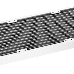 Deepcool LE360 WH (v2) Υδρόψυξη Επεξεργαστή Τριπλού Ανεμιστήρα 120mm για Socket 1700/1200/115x με Λευκό Φωτισμό Λευκή