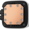Deepcool LE360 WH (v2) Υδρόψυξη Επεξεργαστή Τριπλού Ανεμιστήρα 120mm για Socket 1700/1200/115x με Λευκό Φωτισμό Λευκή
