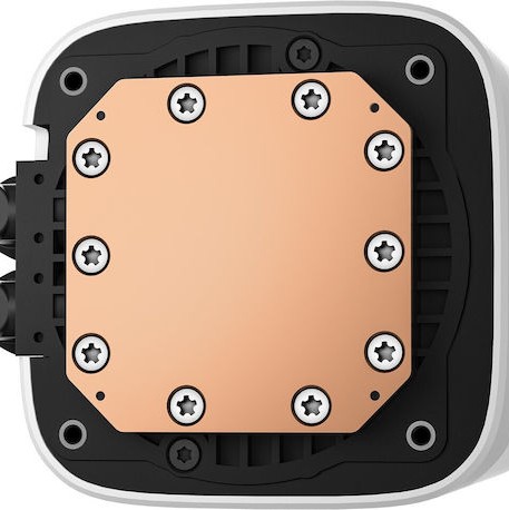 Deepcool LE360 WH (v2) Υδρόψυξη Επεξεργαστή Τριπλού Ανεμιστήρα 120mm για Socket 1700/1200/115x με Λευκό Φωτισμό Λευκή