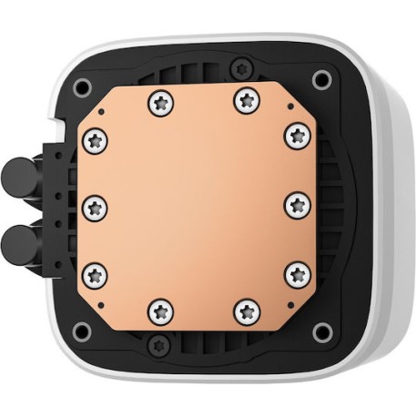 Deepcool LE360 WH (v2) Υδρόψυξη Επεξεργαστή Τριπλού Ανεμιστήρα 120mm για Socket 1700/1200/115x με Λευκό Φωτισμό Λευκή