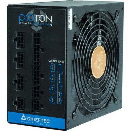 Chieftec Proton 650W Μαύρο Τροφοδοτικό Υπολογιστή Full Modular 80 Plus Bronze