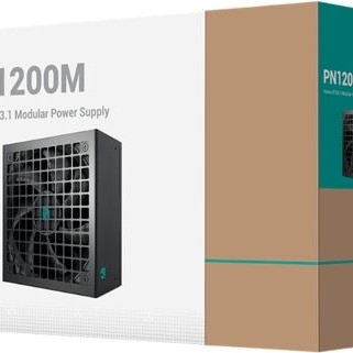 Deepcool 1200W Μαύρο Τροφοδοτικό Υπολογιστή Full Modular 80 Plus Gold (R-PNC00M-FC0B-JGEU)