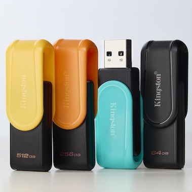 Kingston Datatraveler Exodia S 256GB USB 3.2 Stick Μαύρο