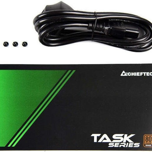 Chieftec Task Series 400W Μαύρο Τροφοδοτικό Υπολογιστή Full Wired 80 Plus Bronze