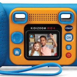 Vtech Kidizoom Kid 4 Παιδική Φωτογραφική Μηχανή 2MP Μπλε