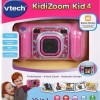 Vtech Kidizoom Kid 4 Παιδική Φωτογραφική Μηχανή 2MP Ροζ