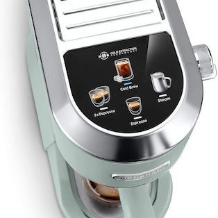 De'Longhi Dedica Duo Μηχανή Espresso 1450W Πίεσης 15bar Πράσινη