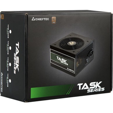 Chieftec Task Series 600W Μαύρο Τροφοδοτικό Υπολογιστή Full Wired 80 Plus Bronze