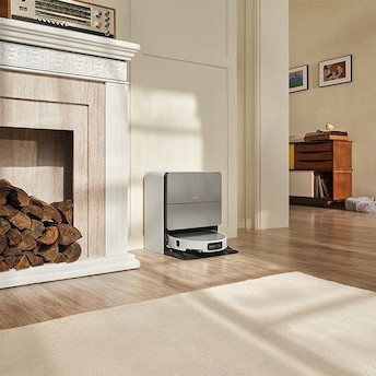 Roborock Saros 10 Σκούπα Ρομπότ για Σκούπισμα & Σφουγγάρισμα με Wi-Fi Λευκή