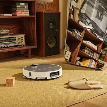 Roborock Saros 10 Σκούπα Ρομπότ για Σκούπισμα & Σφουγγάρισμα με Wi-Fi Λευκή