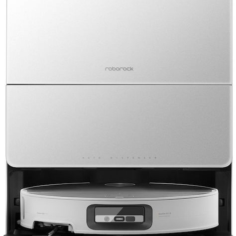 Roborock Saros 10 Σκούπα Ρομπότ για Σκούπισμα & Σφουγγάρισμα με Wi-Fi Λευκή