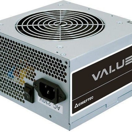 Chieftec Value Series 400W Γκρι Τροφοδοτικό Υπολογιστή Full Wired