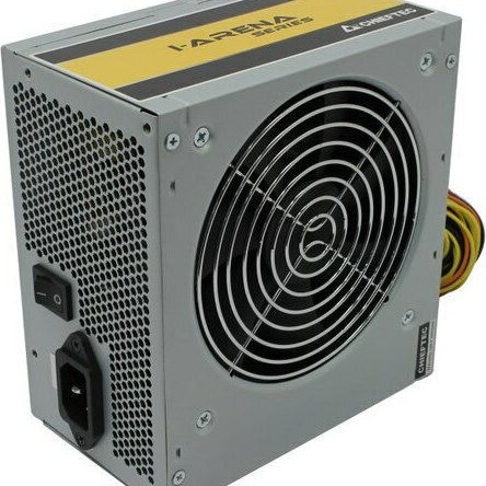 Chieftec Value Series 500W Γκρι Τροφοδοτικό Υπολογιστή Full Wired 80 Plus Standard