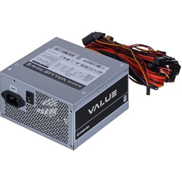 Chieftec Value Series 700W Γκρι Τροφοδοτικό Υπολογιστή Full Wired 80 Plus Standard