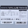 Chieftec Value Series 700W Γκρι Τροφοδοτικό Υπολογιστή Full Wired 80 Plus Standard