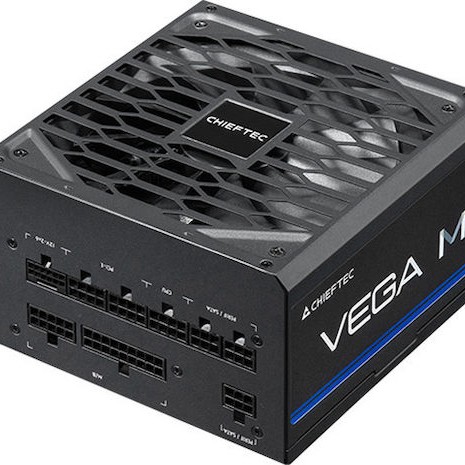 Chieftec VEGA M 750W Μαύρο Τροφοδοτικό Υπολογιστή Full Modular 80 Plus Gold