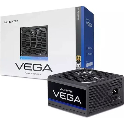 Chieftec VEGA Series 750W Μαύρο Τροφοδοτικό Υπολογιστή Full Modular 80 Plus Gold