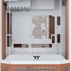 Thermaltake The Tower 600 Midi Tower Κουτί Υπολογιστή με Πλαϊνό Παράθυρο Mocha Mousse