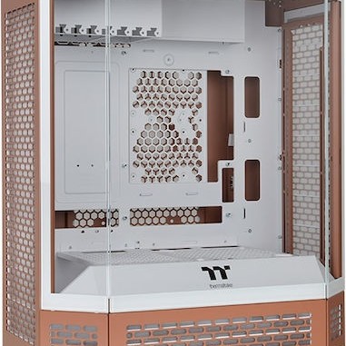 Thermaltake The Tower 600 Midi Tower Κουτί Υπολογιστή με Πλαϊνό Παράθυρο Mocha Mousse