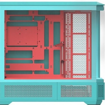 Thermaltake View 600 TG Gaming Full Tower Κουτί Υπολογιστή με Πλαϊνό Παράθυρο Mint Strawberry