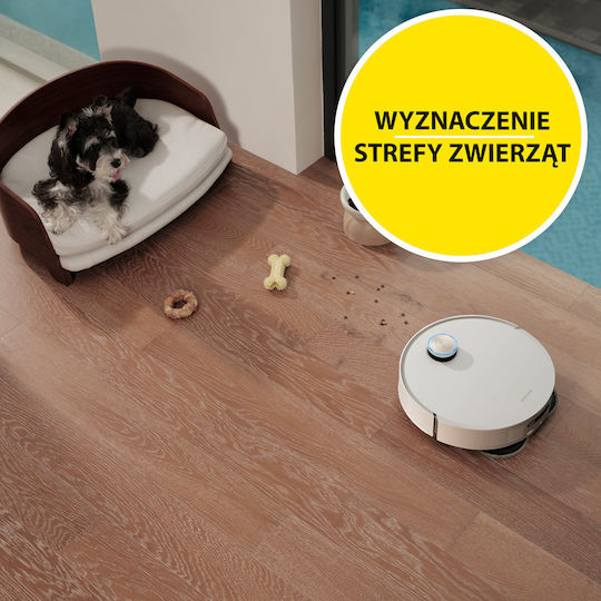 Dreame L50 Pro Ultra Σκούπα Ρομπότ για Σκούπισμα & Σφουγγάρισμα με Wi-Fi Λευκή