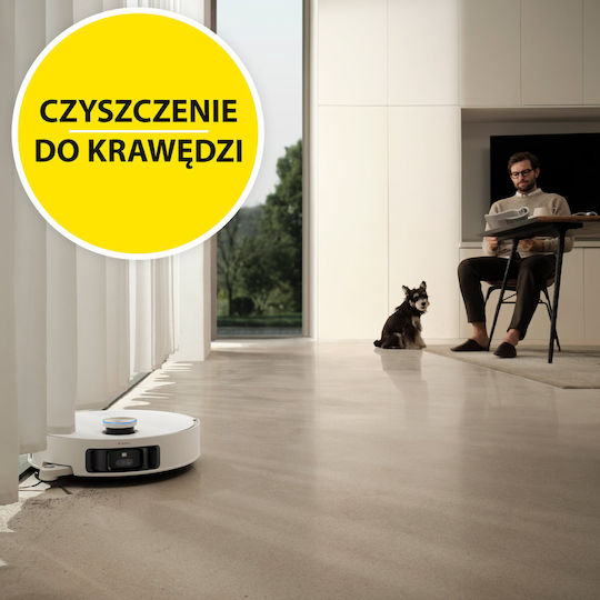 Dreame L50 Pro Ultra Σκούπα Ρομπότ για Σκούπισμα & Σφουγγάρισμα με Wi-Fi Λευκή