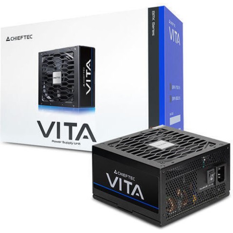 Chieftec Vita 850W Μαύρο Τροφοδοτικό Υπολογιστή Full Wired 80 Plus Bronze