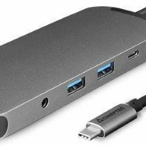 Chieftec DSC-901 USB-C Docking Station με HDMI 4K PD Ethernet Μαύρο