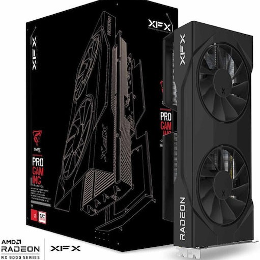 XFX Radeon RX 9060 XT 16GB GDDR6 Swift OC Gaming Edition Κάρτα Γραφικών