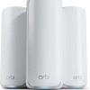 NetGear Orbi 770 WiFi Mesh Network Access Point Wi‑Fi 7 Tri Band (2.4 & 5 & 6GHz) σε Τριπλό Kit