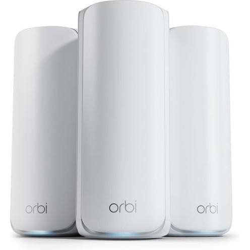 NetGear Orbi 770 WiFi Mesh Network Access Point Wi‑Fi 7 Tri Band (2.4 & 5 & 6GHz) σε Τριπλό Kit
