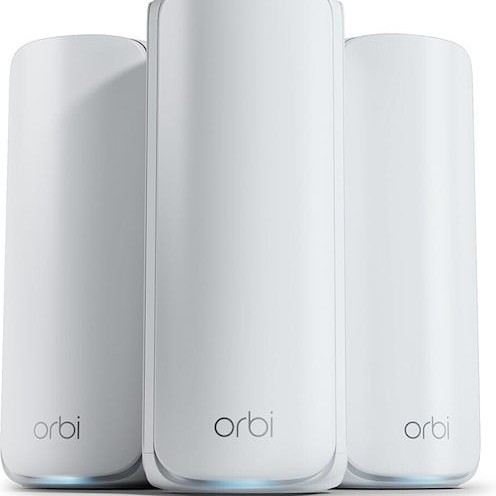 NetGear Orbi 770 WiFi Mesh Network Access Point Wi‑Fi 7 Tri Band (2.4 & 5 & 6GHz) σε Τριπλό Kit