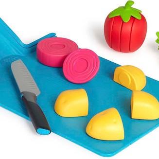 Casdon Παιχνίδι Φρούτα & Λαχανικά Δίσκος Κοπής Με Λαχανικά για 3+ Ετών
