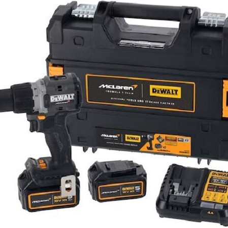 Dewalt McLaren Κρουστικό Δραπανοκατσάβιδο Μπαταρίας Brushless 18V 2x4Ah