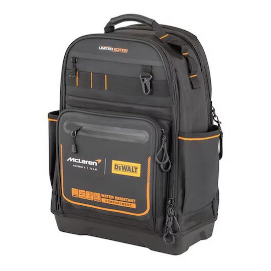 Dewalt McLaren Τσάντα Εργαλείων Πλάτης Μαύρη Μ35xΠ19xΥ49εκ.