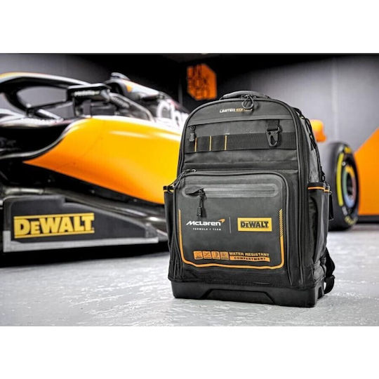 Dewalt McLaren Τσάντα Εργαλείων Πλάτης Μαύρη Μ35xΠ19xΥ49εκ.