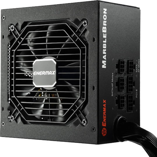 Enermax MarbleBron 650W Μαύρο Τροφοδοτικό Υπολογιστή Semi Modular 80 Plus Bronze