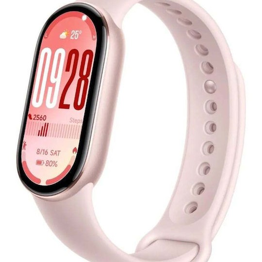 Xiaomi Smart Band 10 Αδιάβροχο με Παλμογράφο Mystic Rose