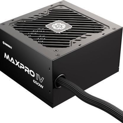 Enermax MAXPRO IV 650W Μαύρο Τροφοδοτικό Υπολογιστή Full Wired 80 Plus Standard