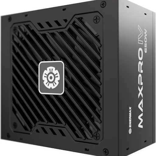 Enermax MAXPRO IV 650W Μαύρο Τροφοδοτικό Υπολογιστή Full Wired 80 Plus Standard