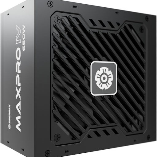 Enermax MAXPRO IV 650W Μαύρο Τροφοδοτικό Υπολογιστή Full Wired 80 Plus Standard