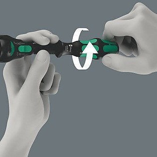 Wera Καστάνια με Καρέ 3/8