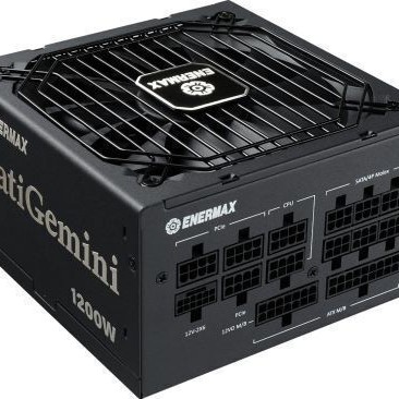 Enermax PlatiGemini 1200W Μαύρο Τροφοδοτικό Υπολογιστή Full Wired 80 Plus Platinum