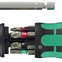 Wera Κατσαβίδι με Εναλλασσόμενες Μύτες Kraftform Kompakt 28 Ra