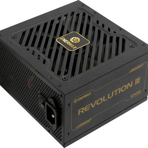 Enermax Revolution III 650W Μαύρο Τροφοδοτικό Υπολογιστή Full Modular 80 Plus Gold