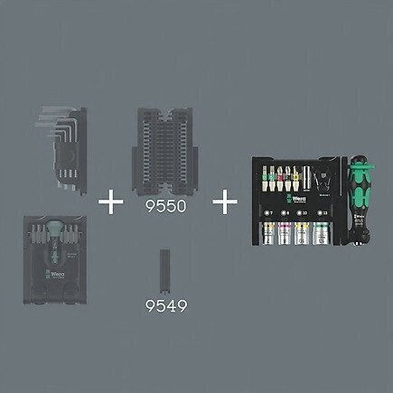 Wera Tool-Check Κασετίνα με 21 Εργαλεία