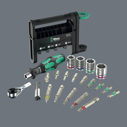 Wera Tool-Check Modular Imperial 1 Κασετίνα με 21 Εργαλεία